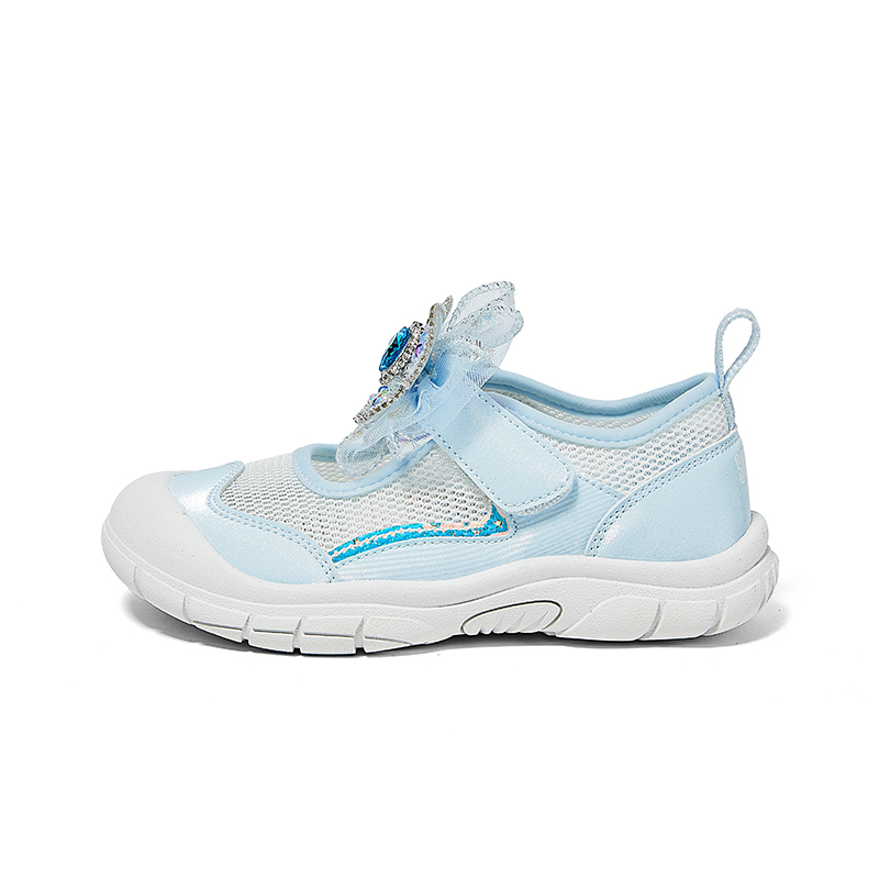 

Коллекция сияющих туфель нескользящие износостойкие низкие детские сандалии для детей от 3 до 7 лет Snoffy, синий