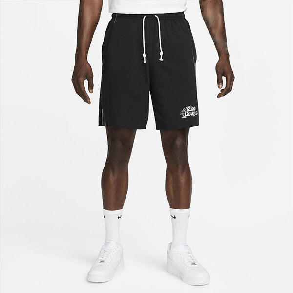 Шорты solid color lacing elastic breathable sports shorts black Nike, мультиколор — фото 3