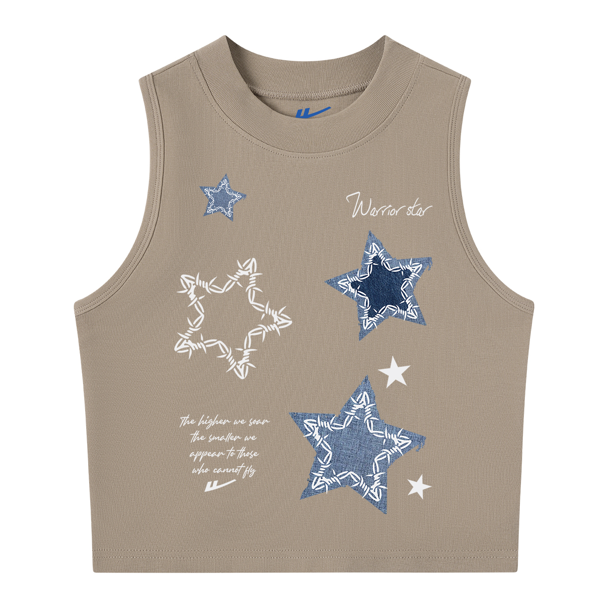 

Женская майка-безрукавка Racerback WARRIOR, хаки