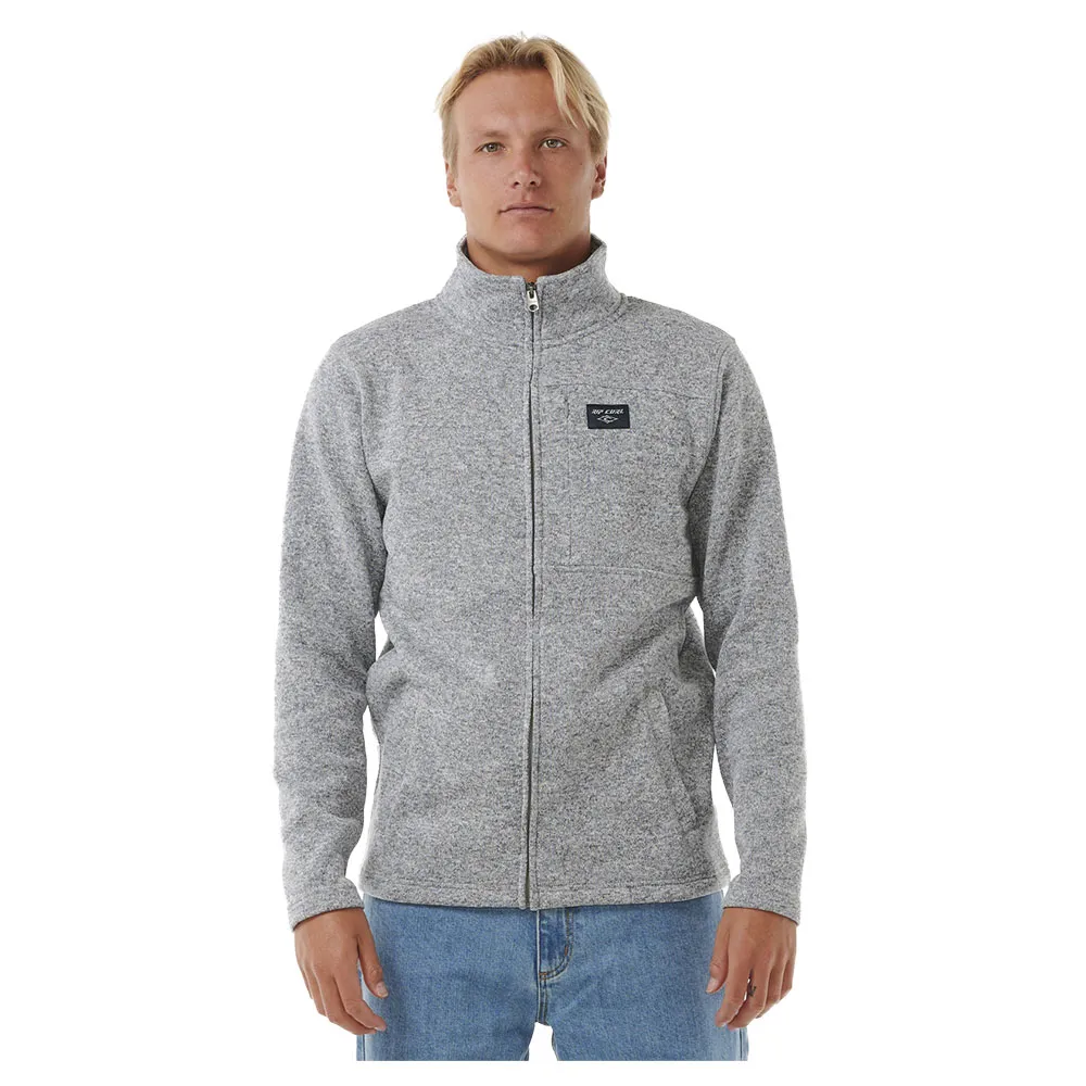 

Свитер Rip Curl Crescent full zip, серый
