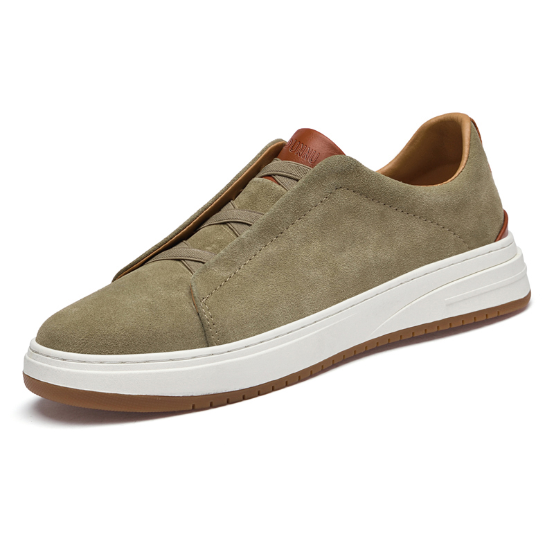 

Dunnu Мужские низкие скейтерские кеды цвета хаки, цвет Khaki