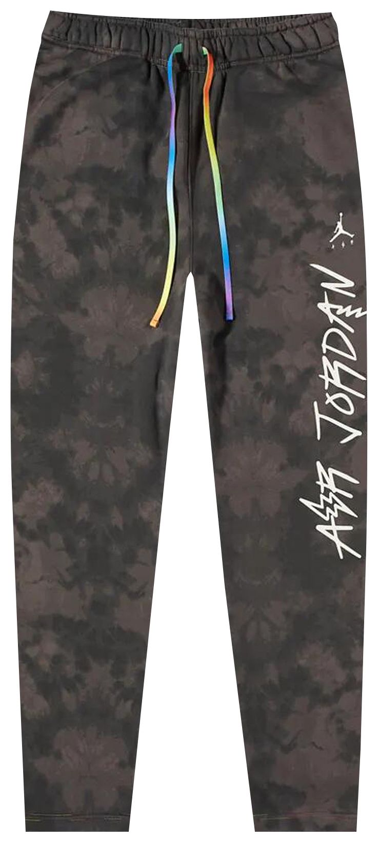

Брюки Air Jordan x J Balvin Fleece Pant 'Flat Pewter/Black', черный