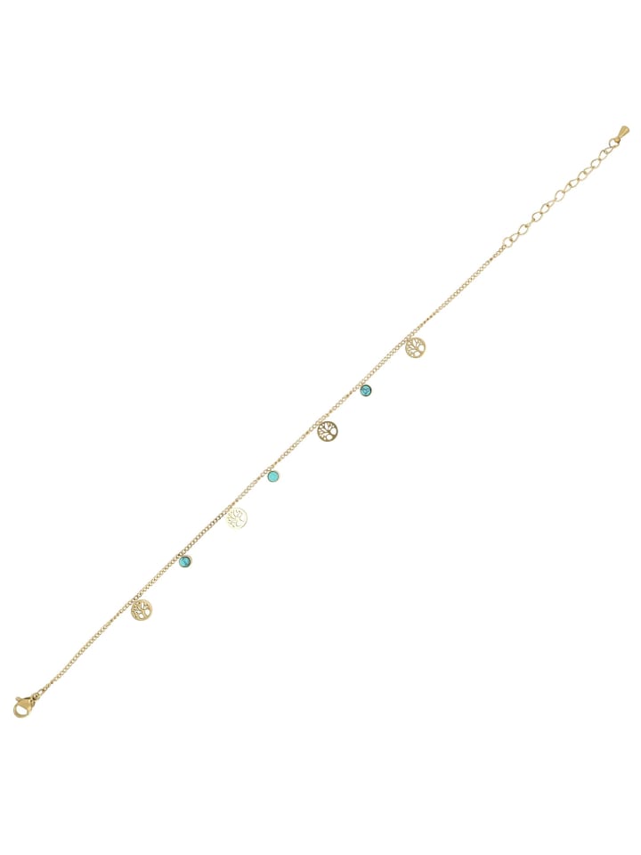 

Adeliás Женский кулон - кулон «Древо жизни» из нержавеющей стали с золотым покрытием