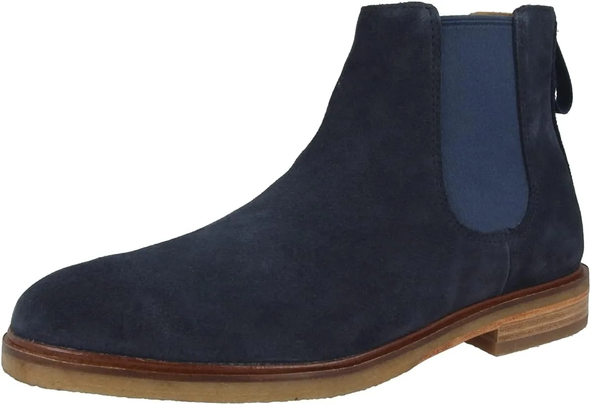 Мужские ботинки Clarks Clark Dale, Gobi Chelsea, темно-синий — фото 4