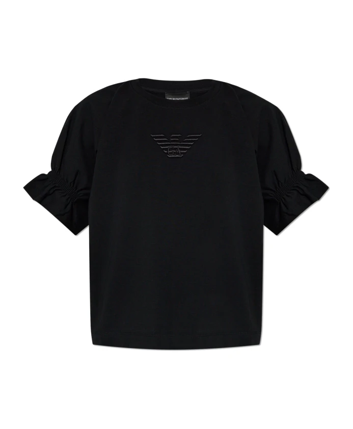 

Футболка с логотипом Emporio Armani, черный