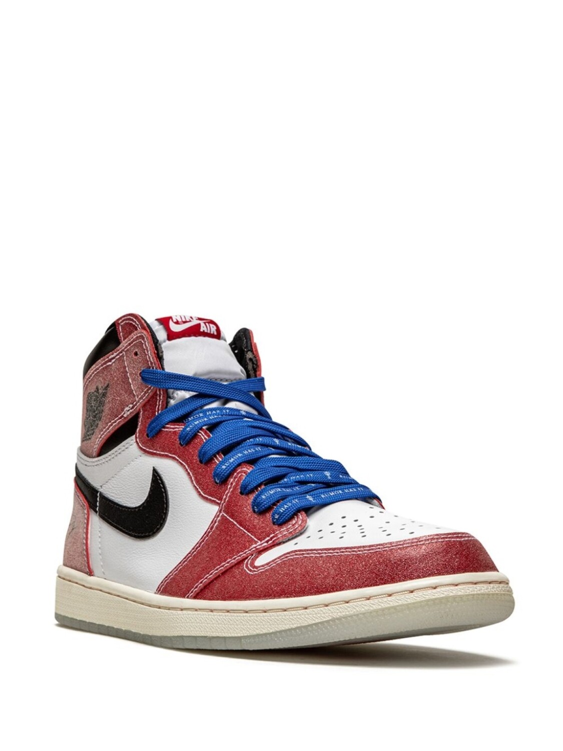 Кроссовки Air 1 Retro High OG Jordan, красный — фото 2