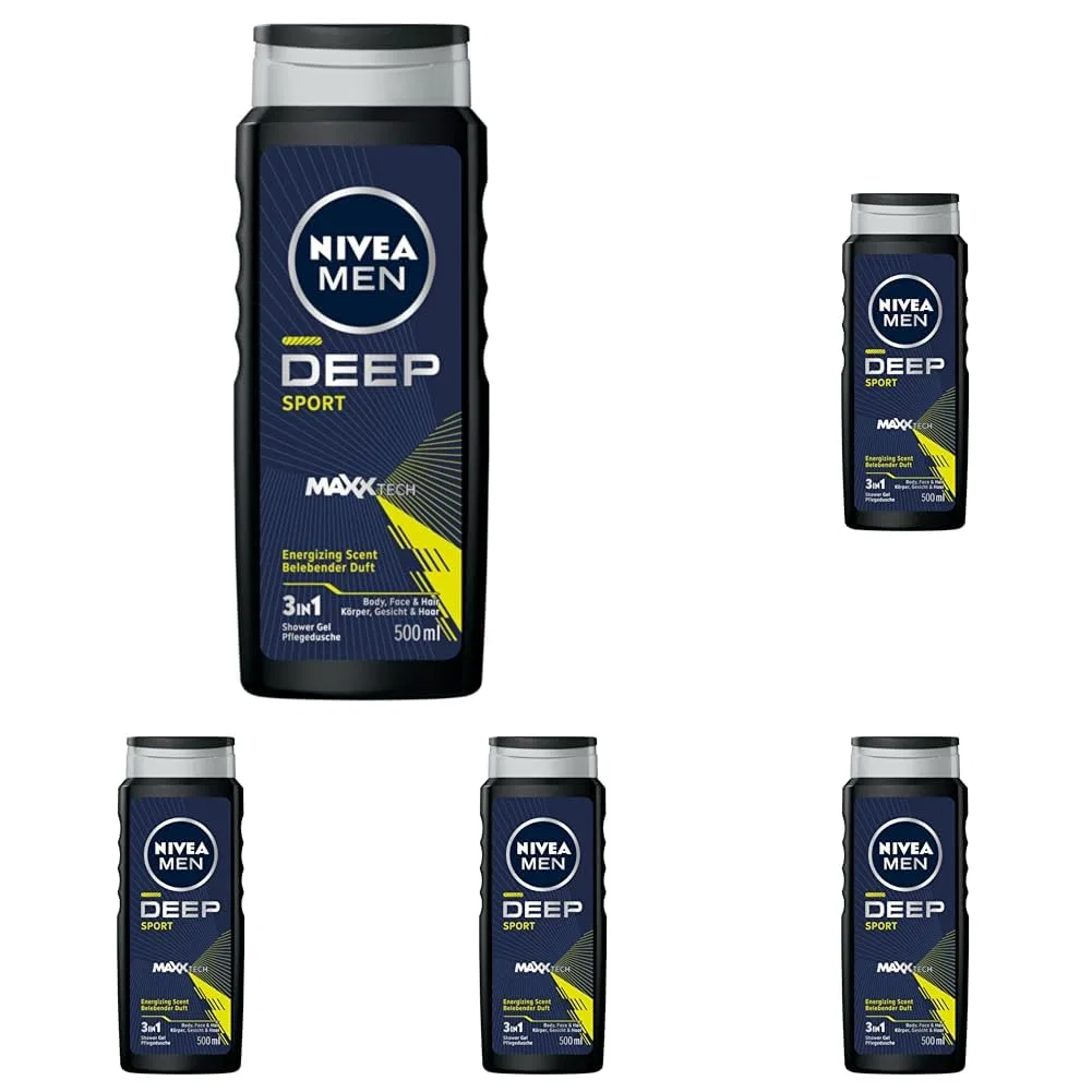 Мужской гель для душа «Deep Sport» от NIVEA MEN Nivea Men