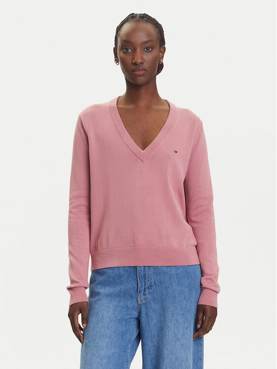 

Свитер обычного кроя Essential DW0DW19888 Tommy Jeans, розовый