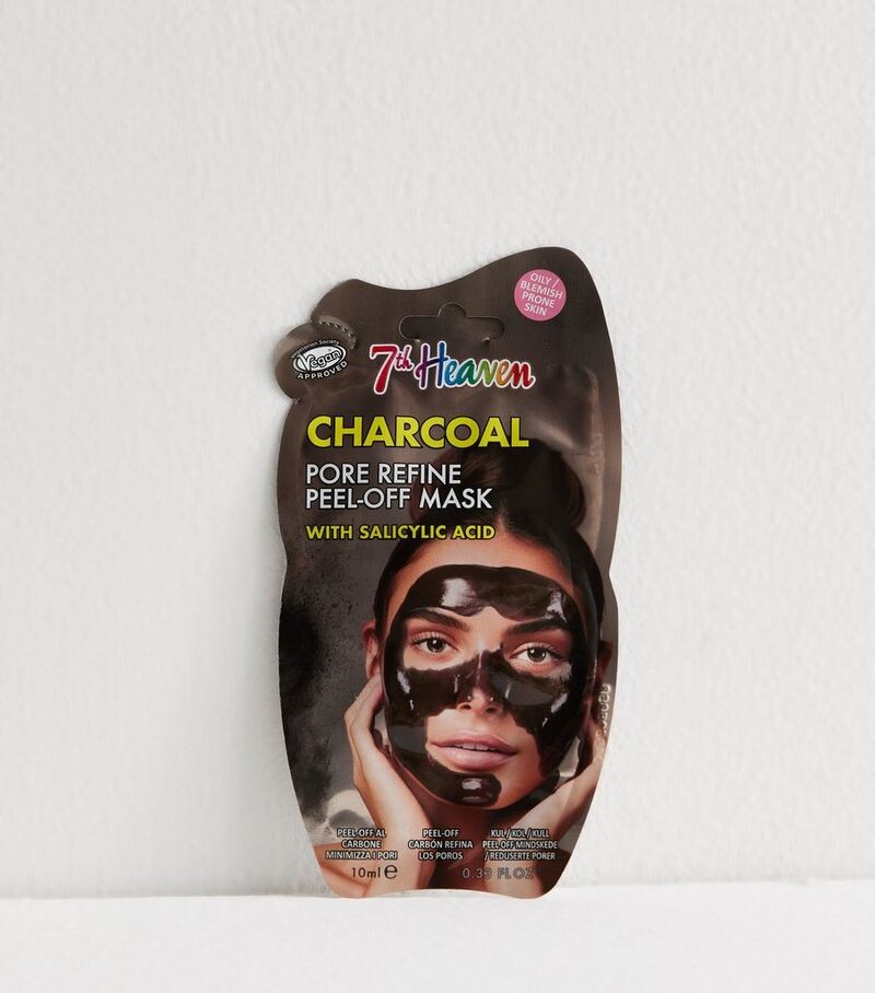 

Угольная отшелушивающая маска для лица 7th Heaven с салициловой кислотой 7th Heaven, черный