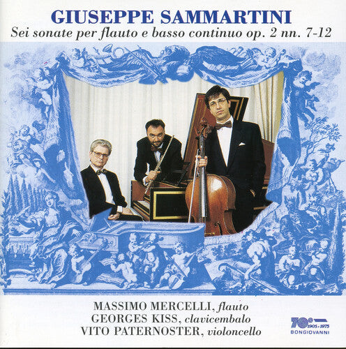 

CD диск Sammartini / Mercelli / Paternoster: Sonate Per Flauto E Basso Continuo Op 2 NN 7-12