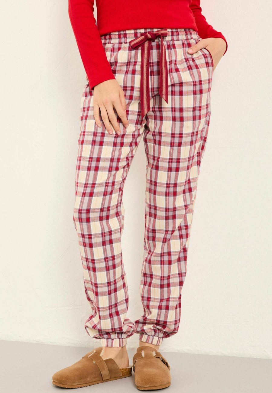 

Пижамные брюки FatFace REGULAR FIT, Purple Check/Red