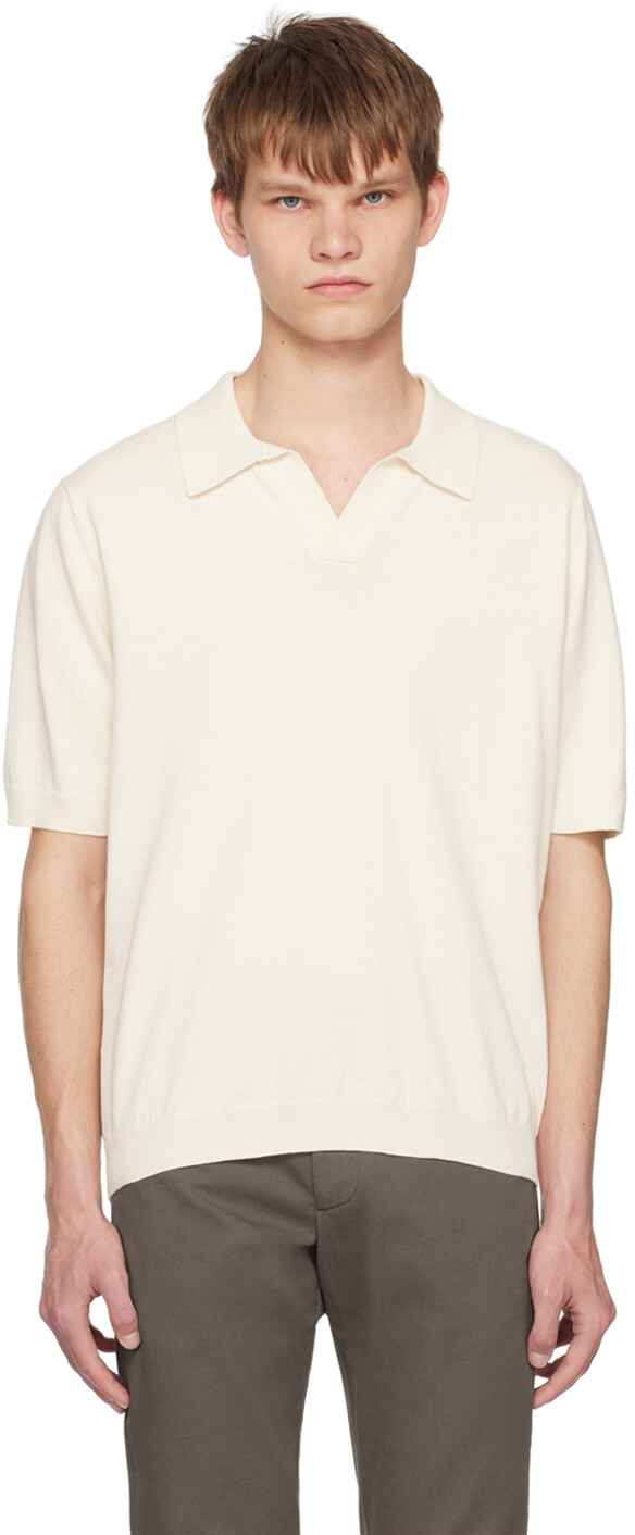 

NORSE PROJECTS Белое поло Leif, Белый, NORSE PROJECTS Белое поло Leif