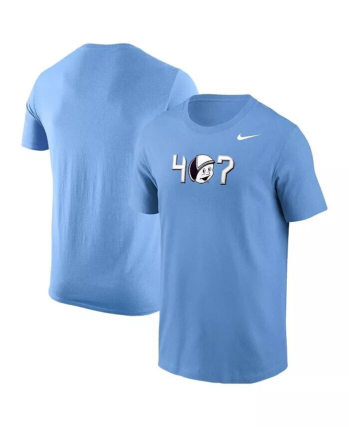 

Мужская футболка UCF Knights 2024 Space Game 407 цвета Powder Blue Nike