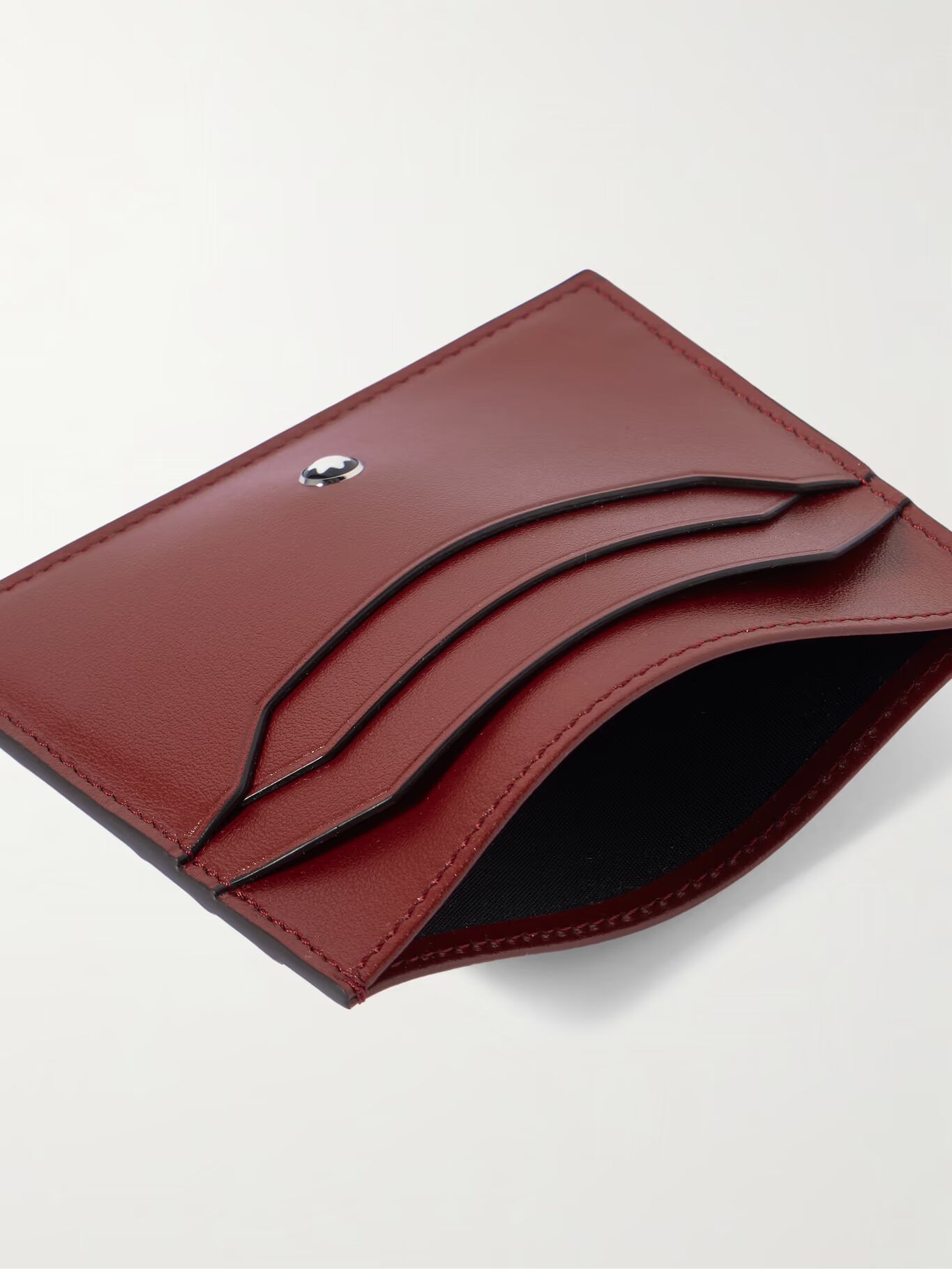

Кожаный картхолдер Meisterstück MONTBLANC, цвет Burgundy