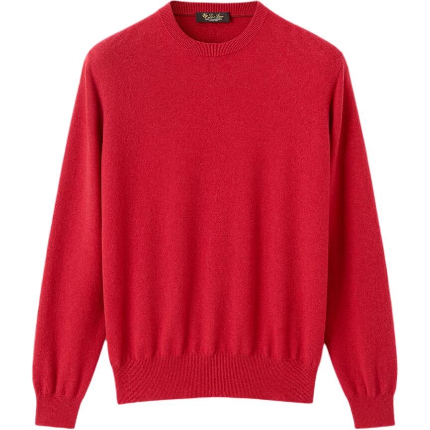 

Свитер из кашемира SS26 для мужчин Loro Piana, fiery halo красный