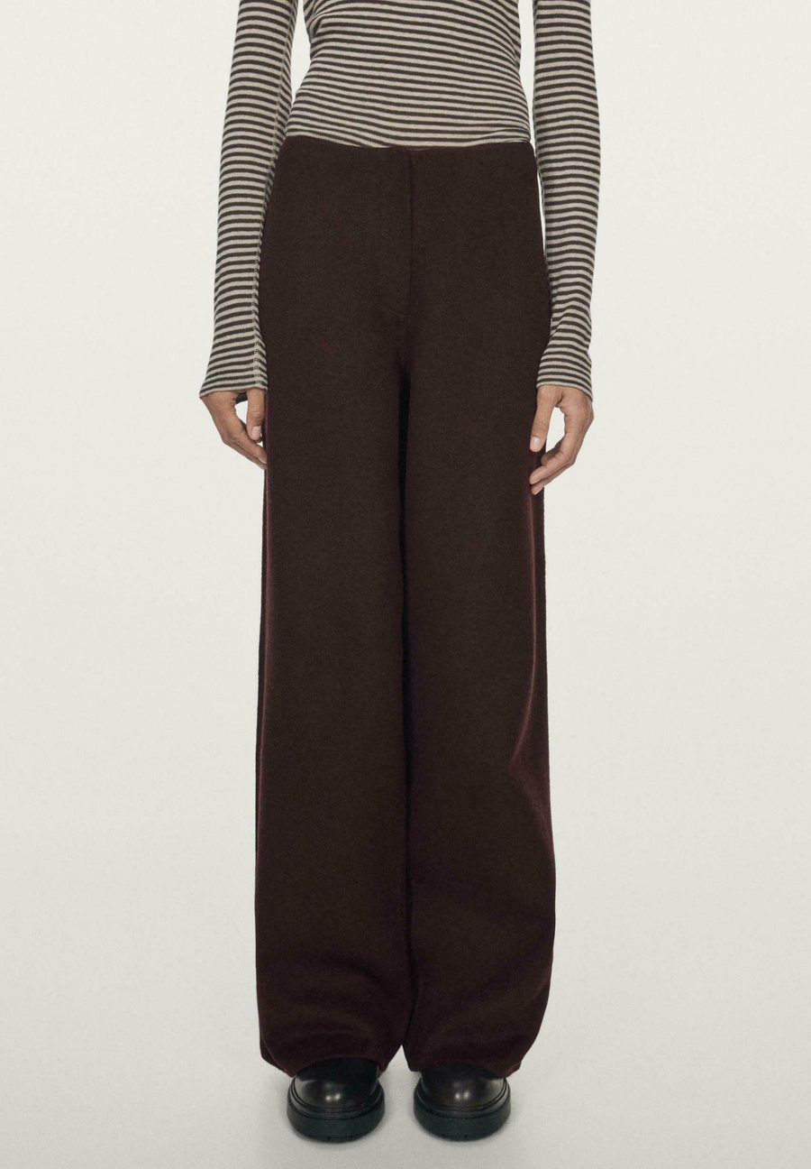 

Брюки Massimo Dutti Trousers, Mottled Dark Brown