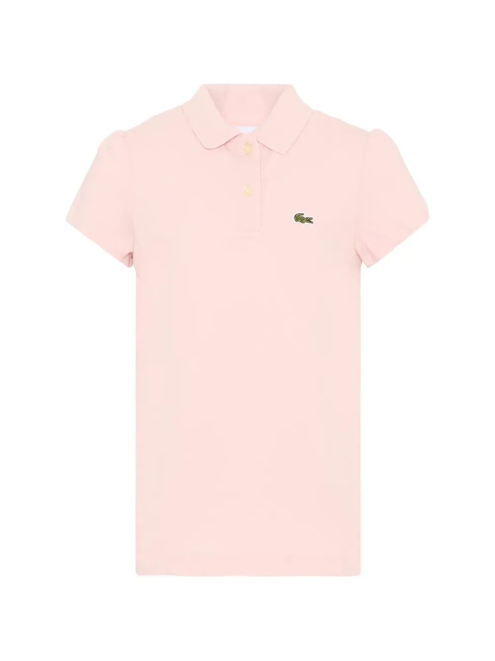 Рубашка-поло с коротким рукавом Lacoste Kids, розовый