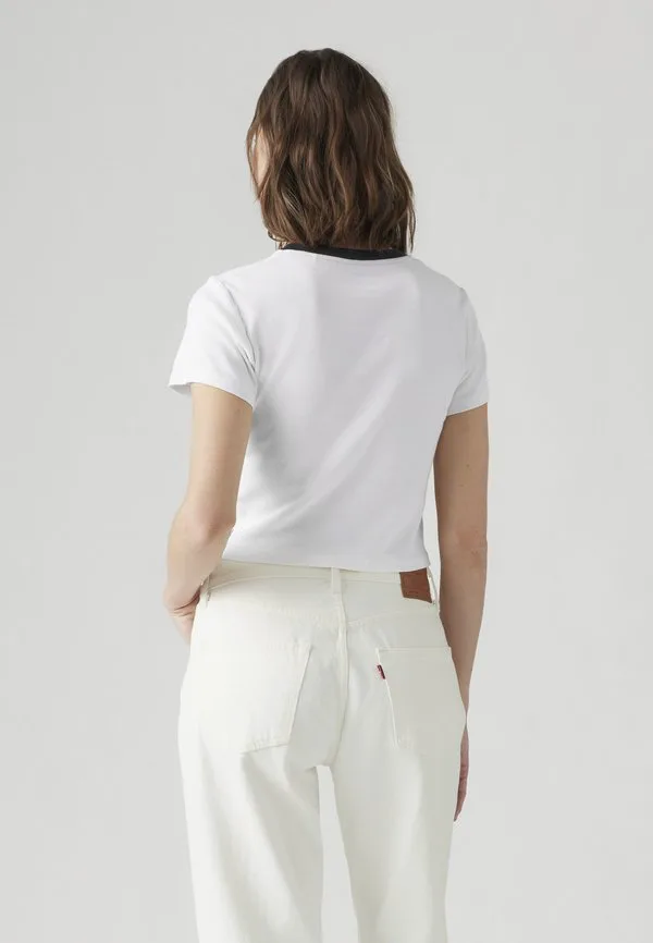Футболка с графическим мини-принтом в виде колеровки Levi'S, Bright White — фото 2