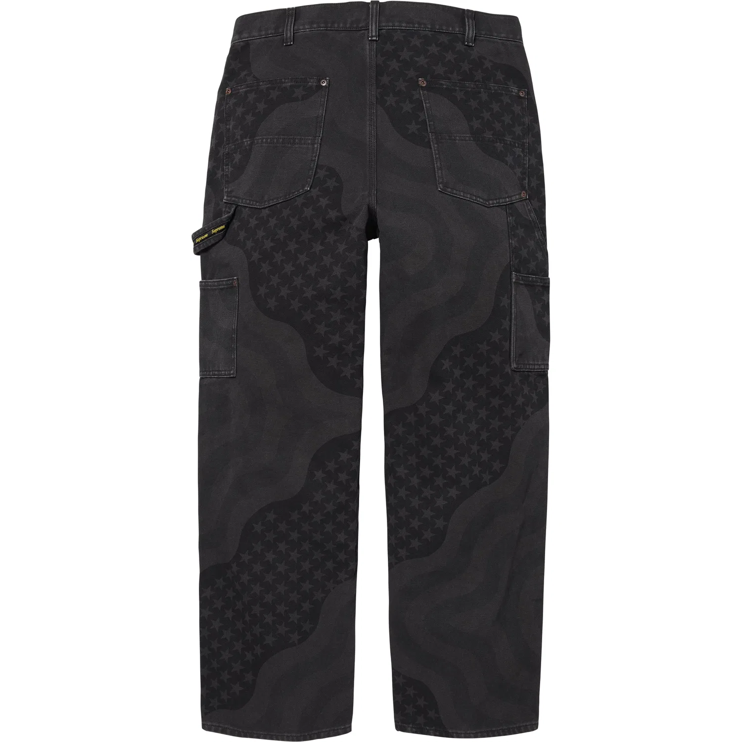 Брюки карго унисекс SS26 WEEK5 Flag Double Knee Painter Pant Supreme, Multicolor/Multicolor — фото 4