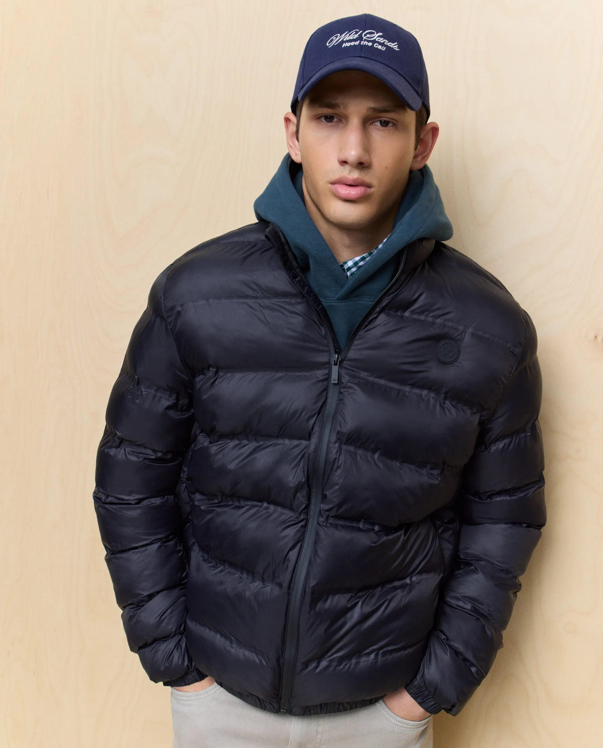 

Мужская легкая водоотталкивающая стеганая куртка Easy Wear, черный