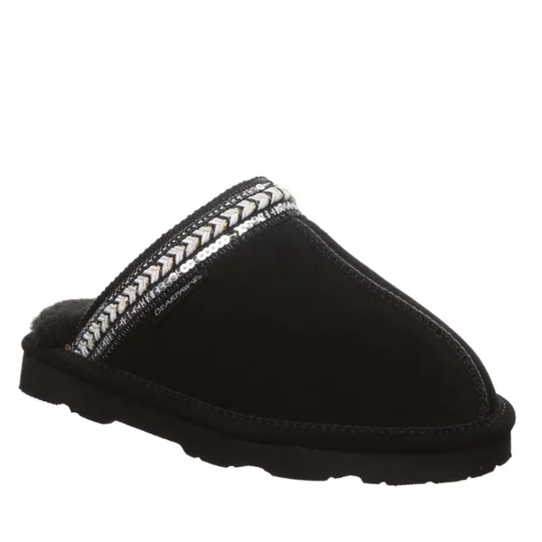 Женские тапочки Tanya с отделкой пайетками Bearpaw, черный