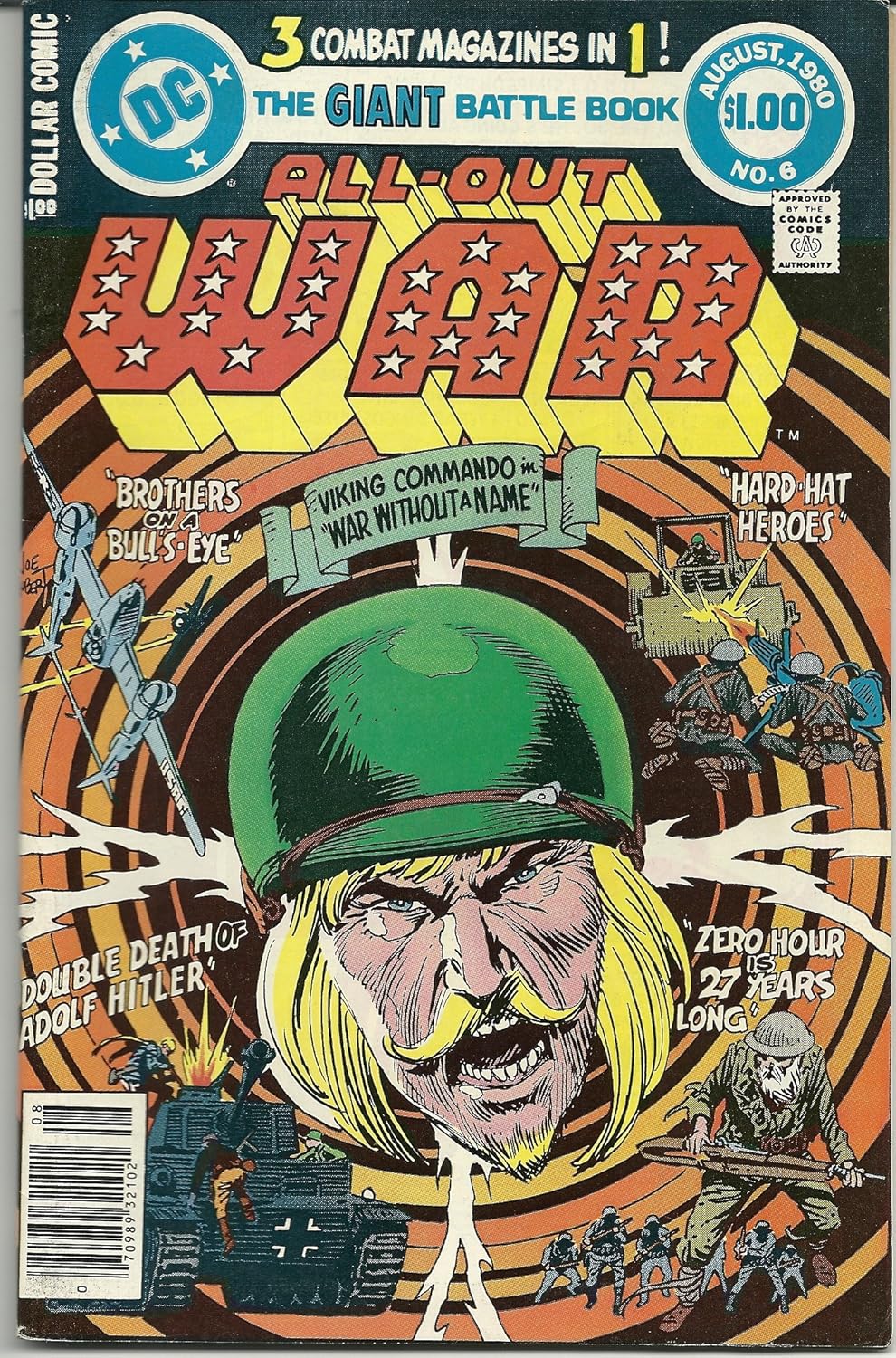 

All Out War No. 6 (1980 - Giant) (DC Comics)