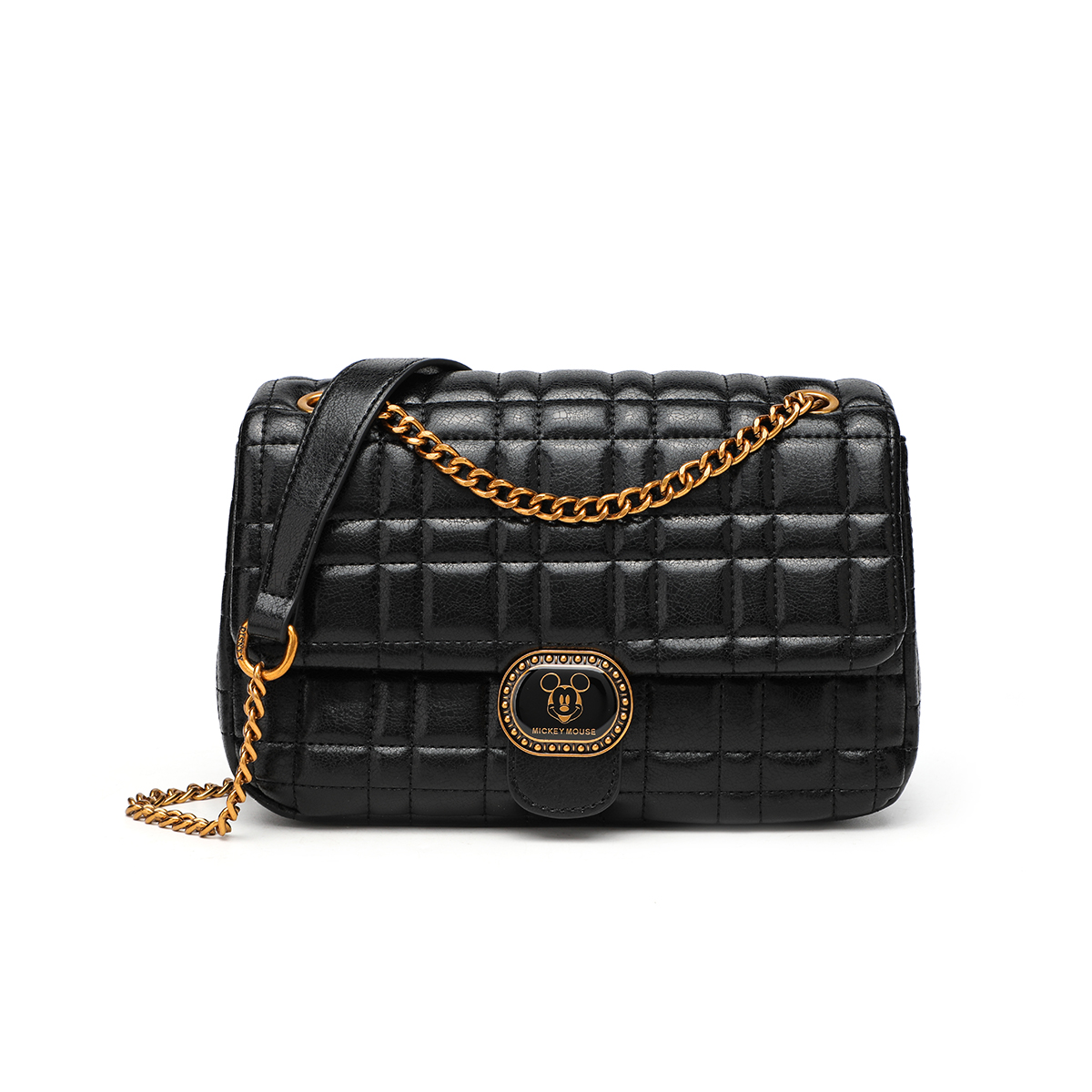 

Disney Микки ПУ наплечная сумка кроссбоди, Black