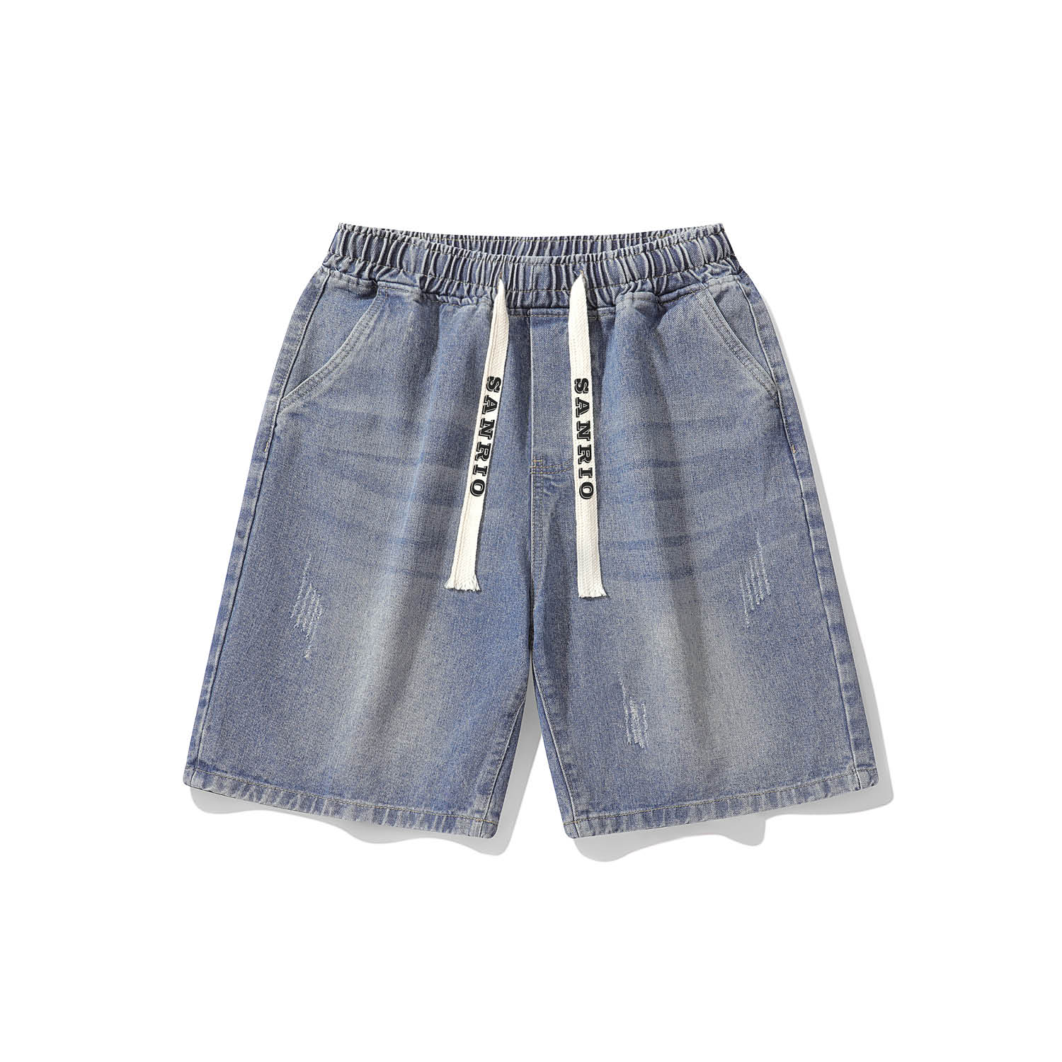 

Sanrio Шорты джинсовые unisex Blue x Hello Kitty Katy Cat Cinnamoroll SS25