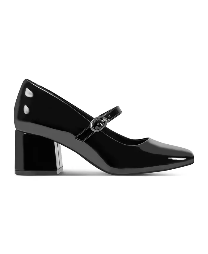 Женские туфли-лодочки Xena Block Heel Mary Jane Rockport, черный — фото 2
