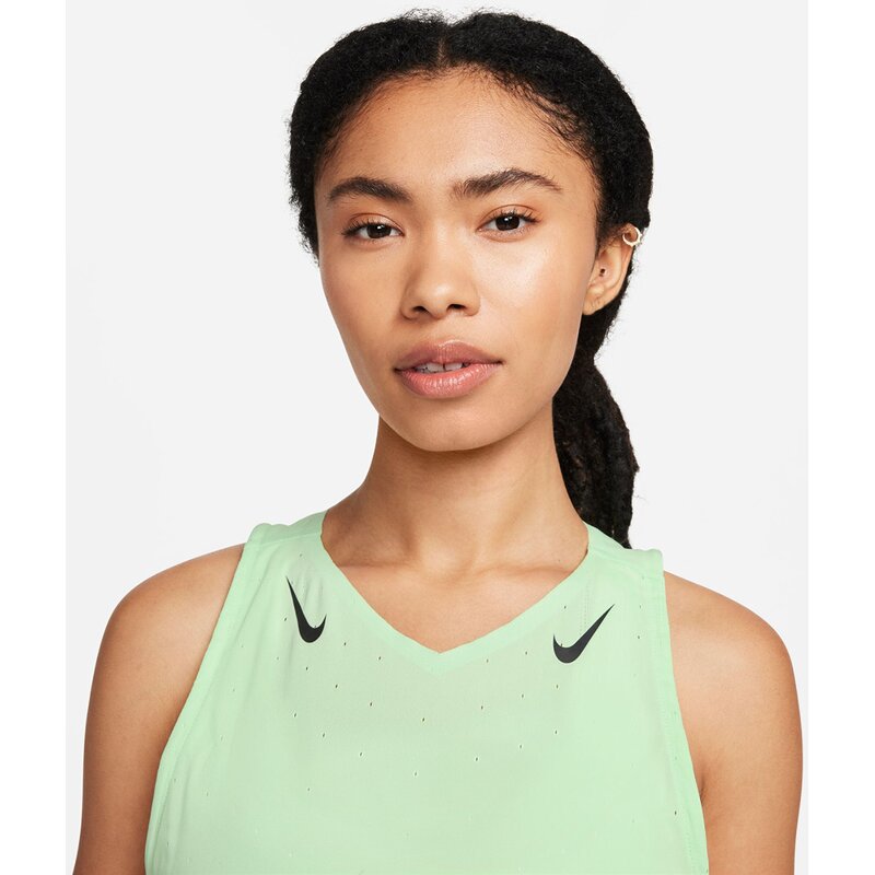 Футболка Aeroswift Dri-Fit Adv, беговая майка Nike, мультиколор — фото 4