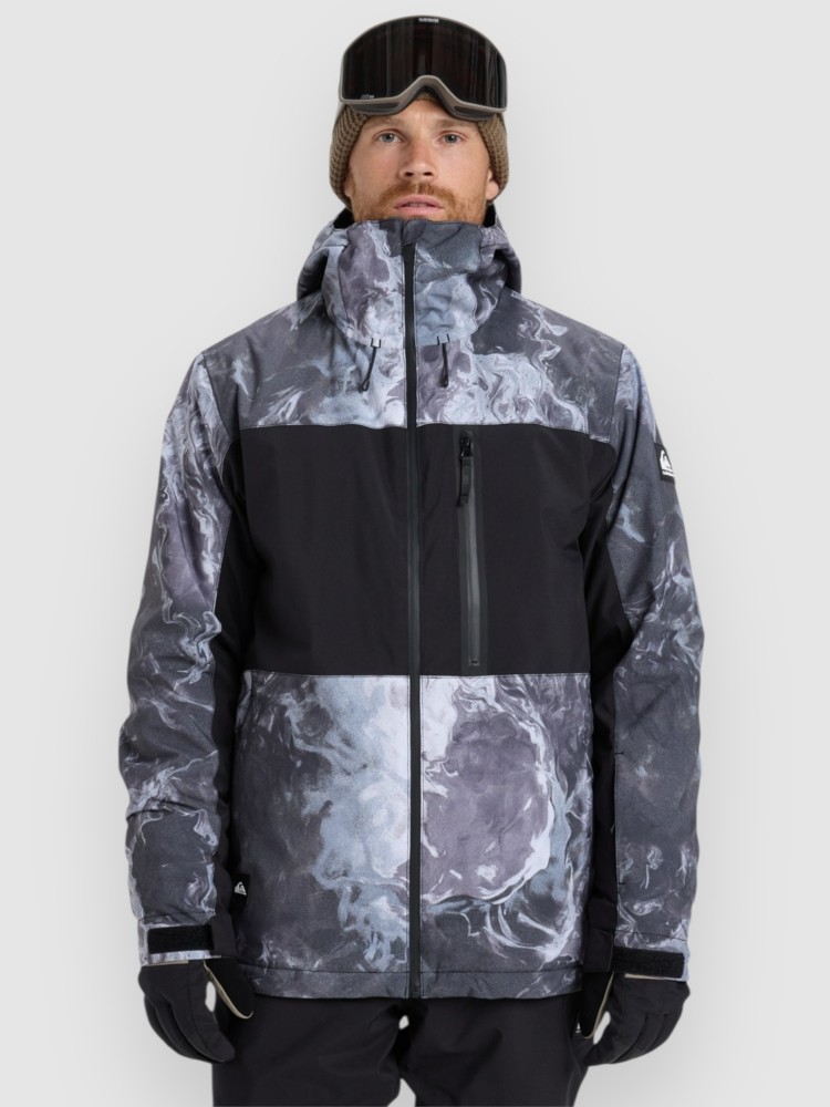 

Куртка для сноуборда Quiksilver Sycamore Printed Jacke, thermostamp grayscale, Серый, Куртка для сноуборда Quiksilver Sycamore Printed Jacke, thermostamp grayscale