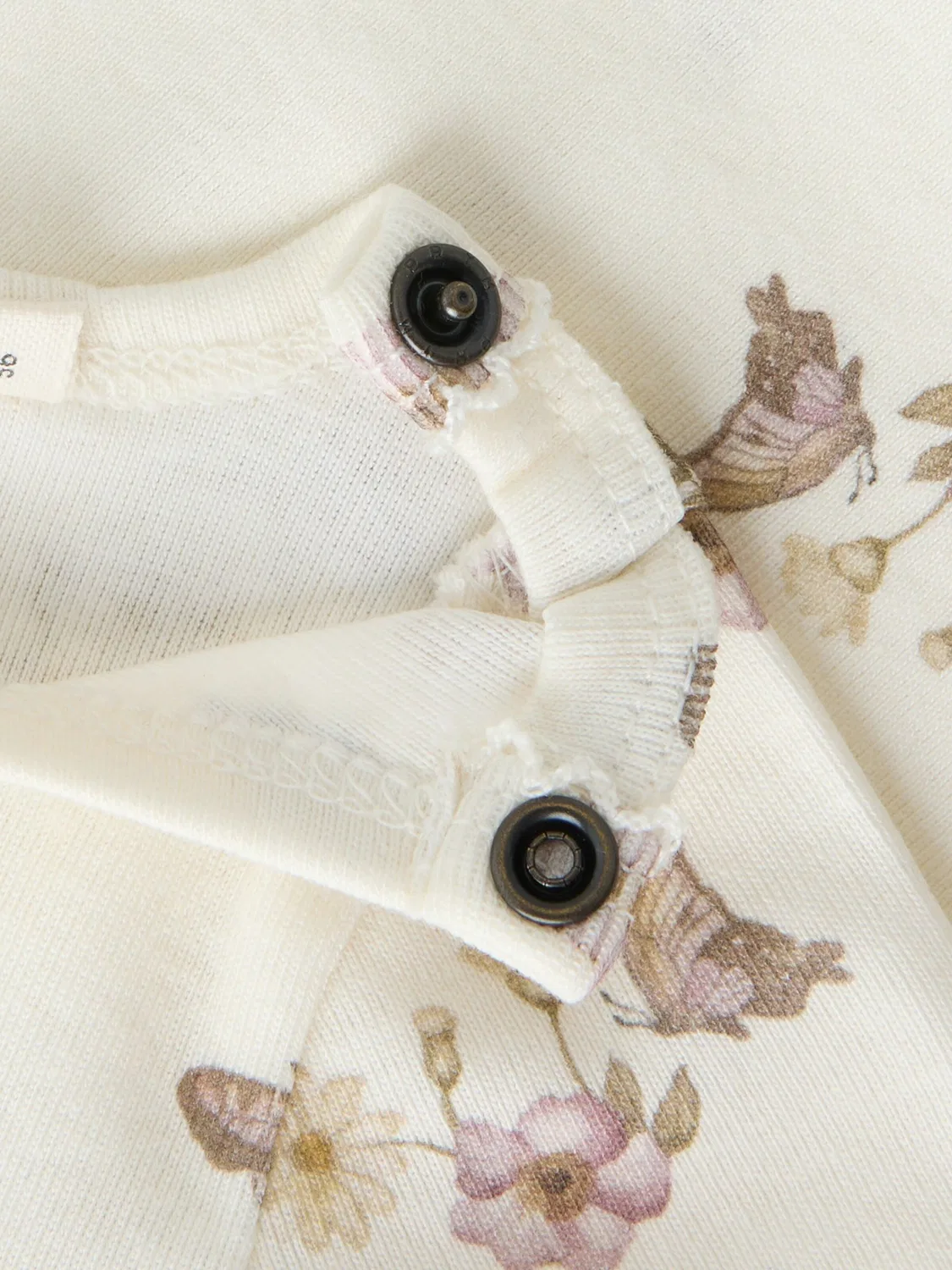 Комбинезон/Боди Lil'Atelier, Wool White — фото 3