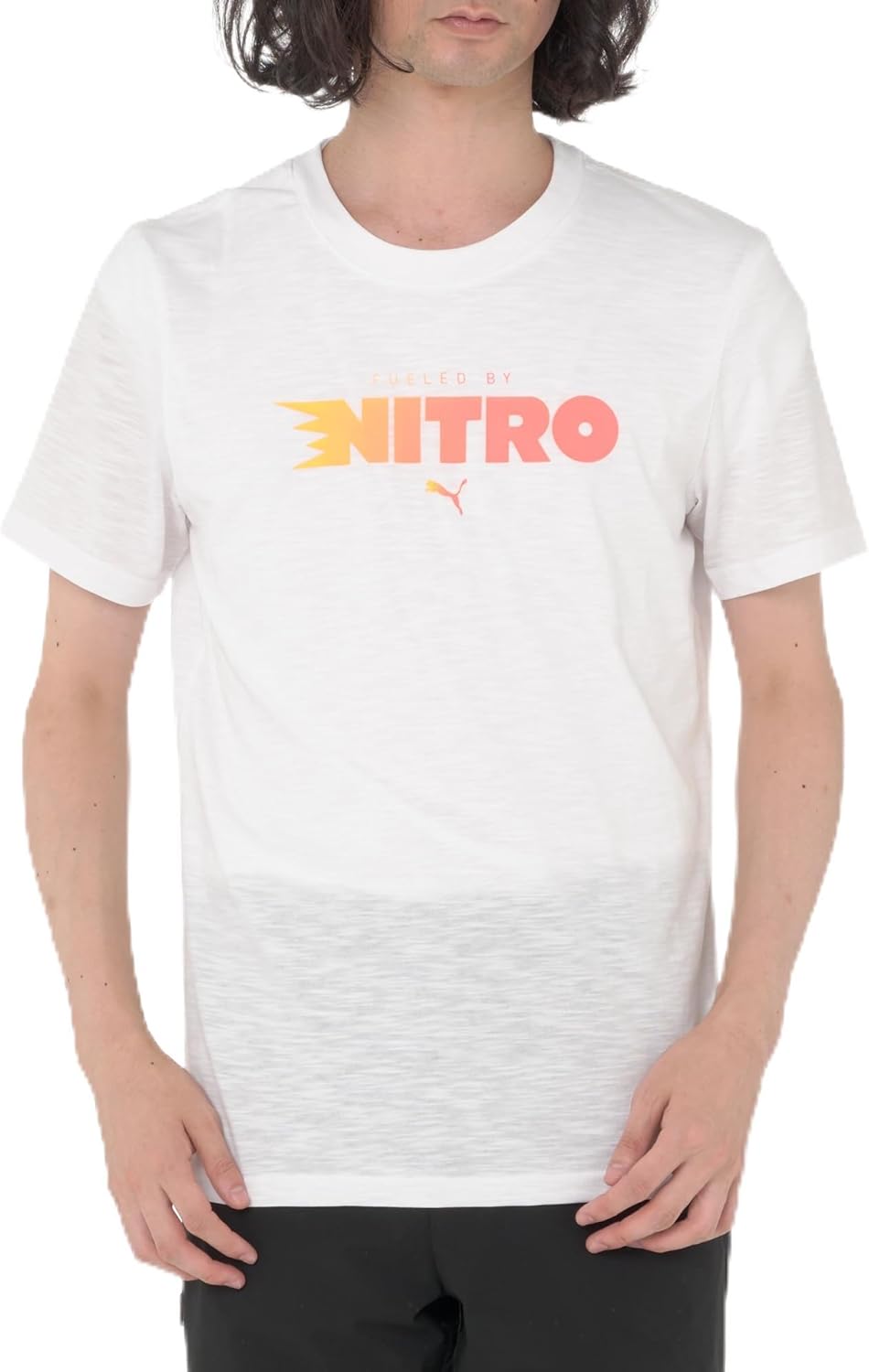 

Мужская футболка PUMA Graphic Run Nitro 52639202 XS, белый