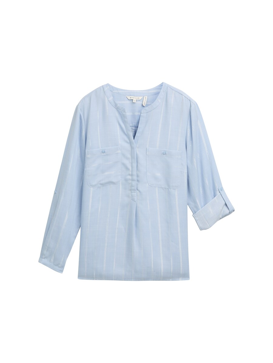 

Блузка Tom Tailor Women +, светло-синий