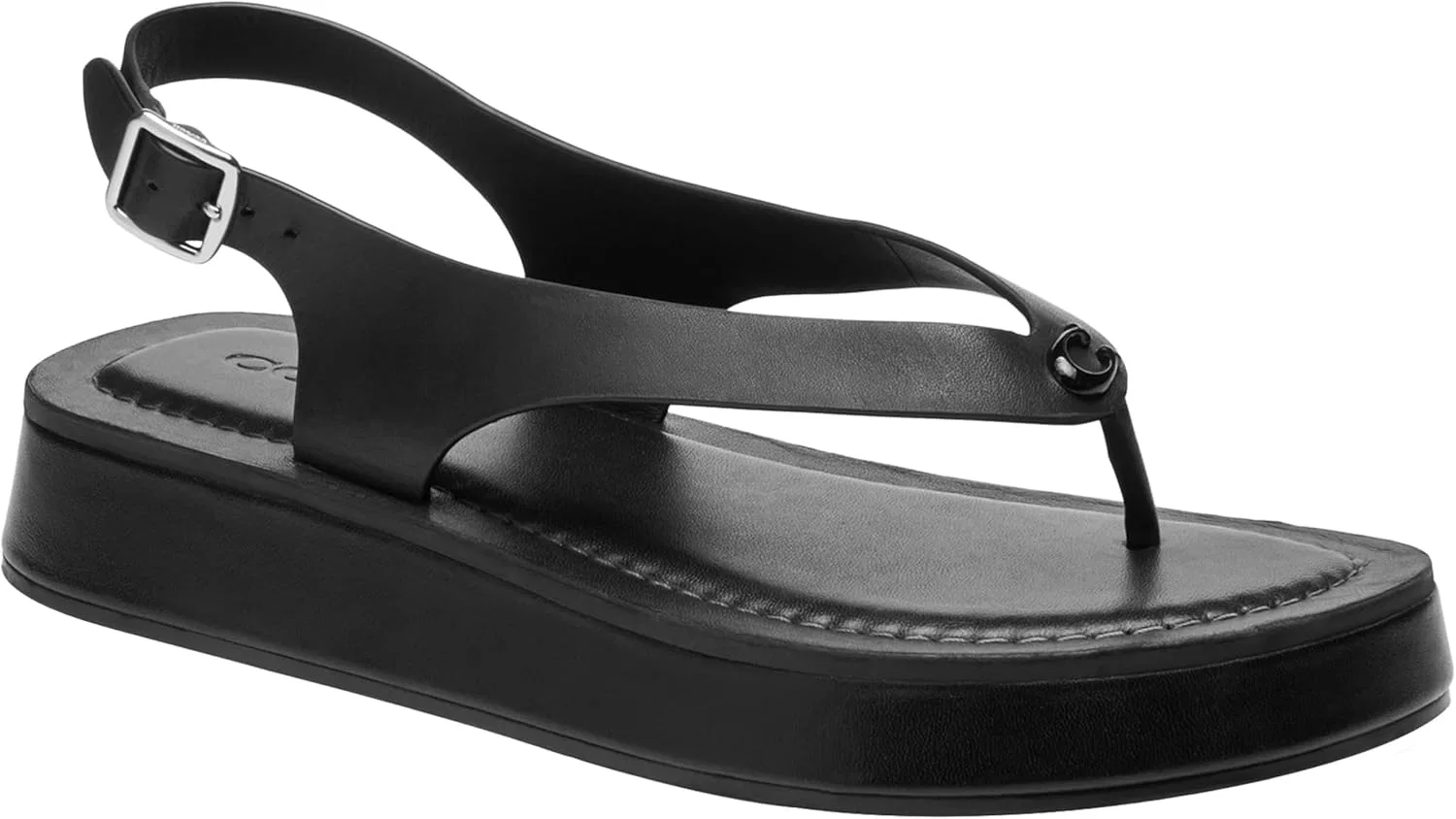 Сандалии с платформой COACH, Black