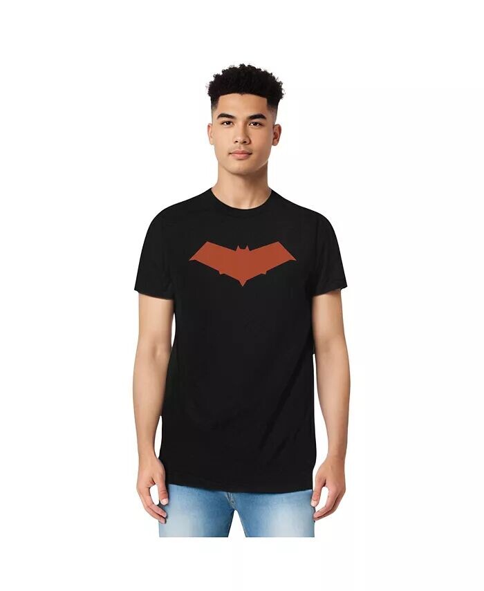 

Мужская футболка Red Hood с коротким рукавом для взрослых Batman, черный