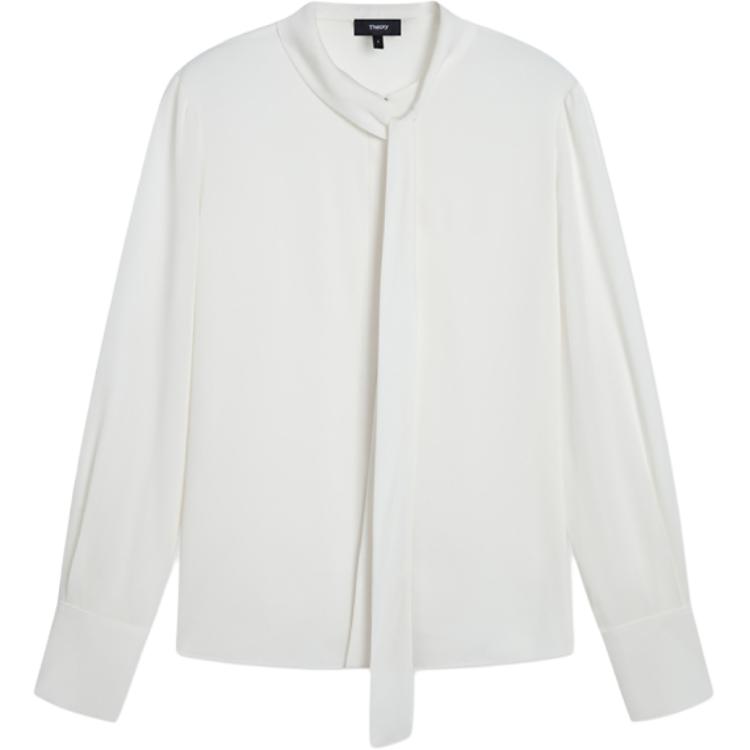 

THEORY Рубашка Women's Ivory White