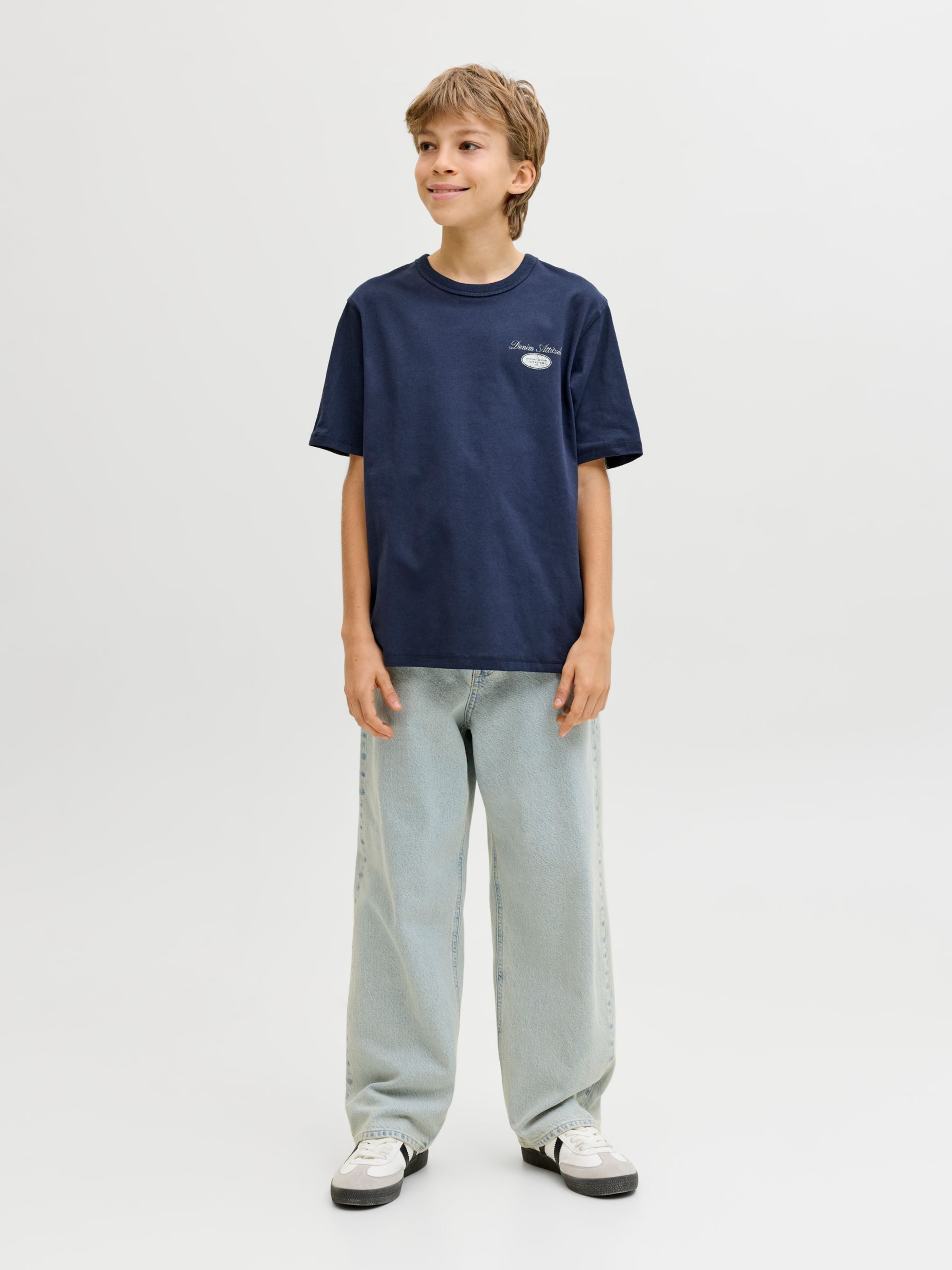 Jack & Jones Junior Футболка в цвете Navy — фото 4
