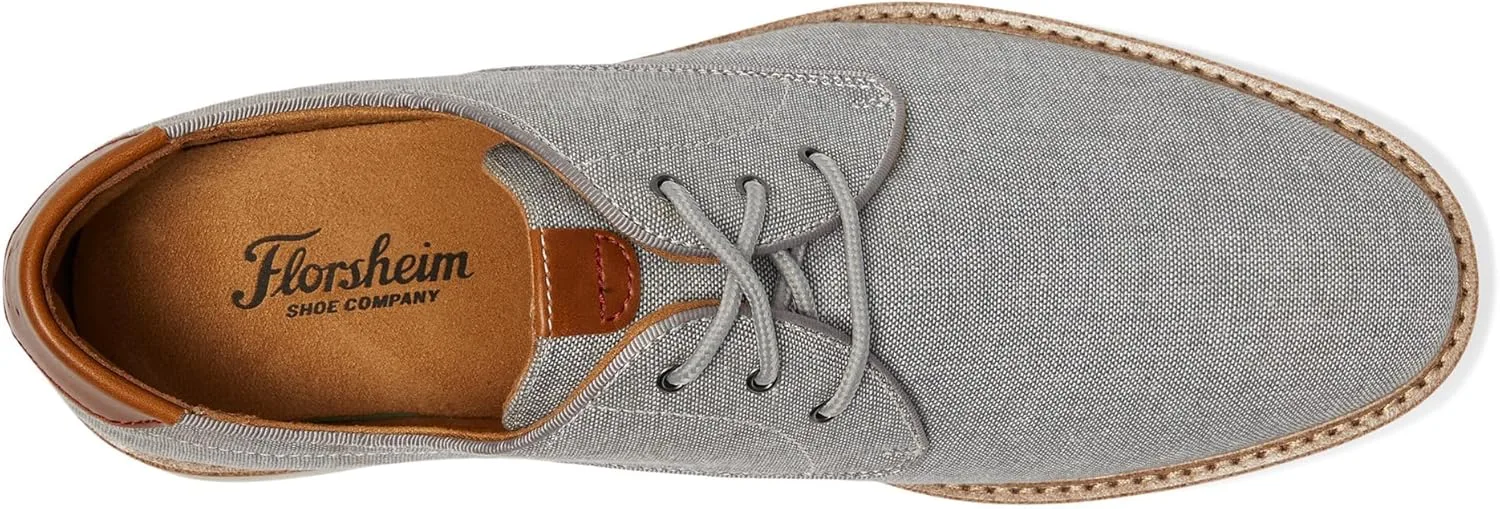 Мужские оксфордские туфли Florsheim Herington с гладкой передней частью, как у круизных лайнеров, серый — фото 2