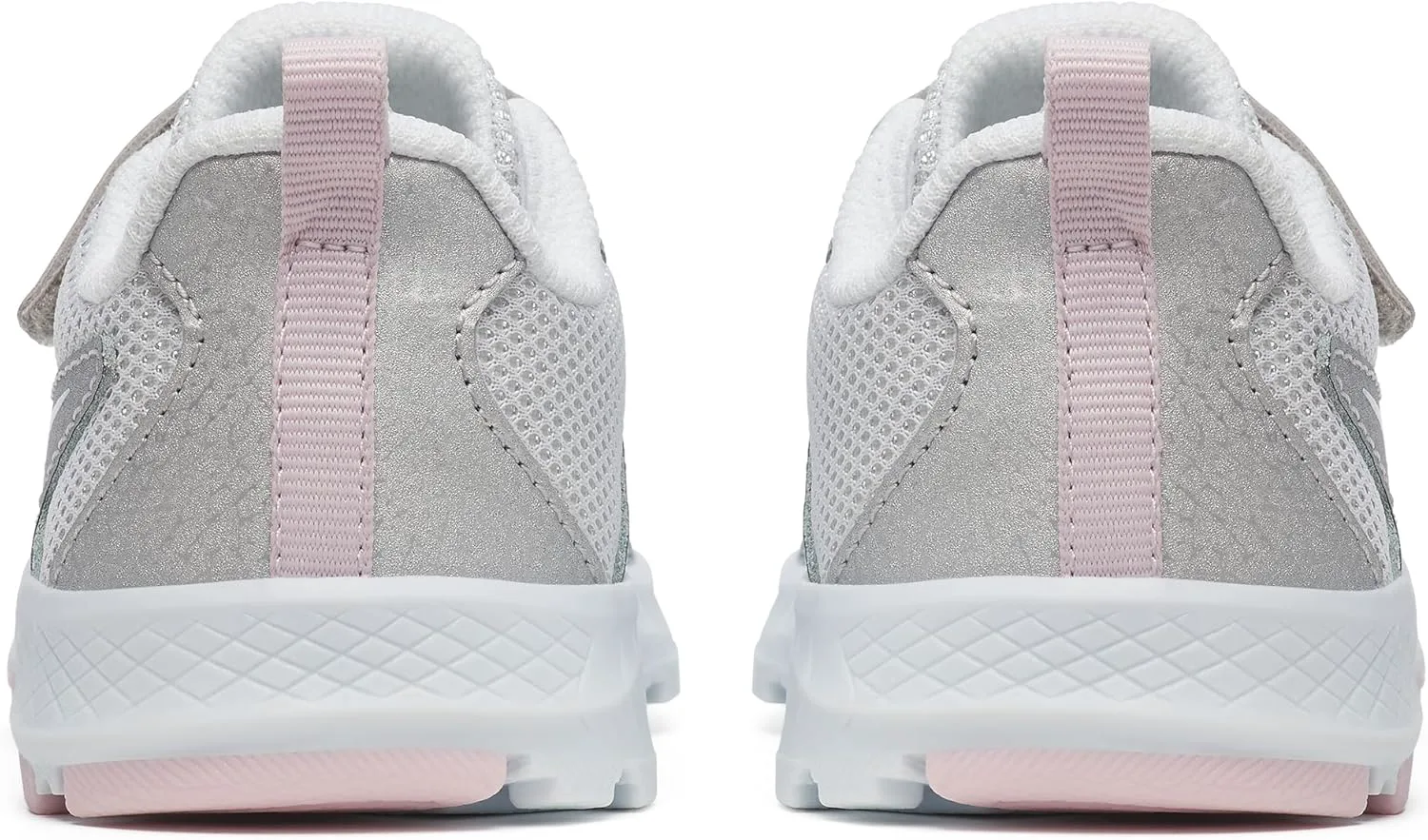 Детские кроссовки Saucony Unicony Ride Jr, серебристый/розовый — фото 2