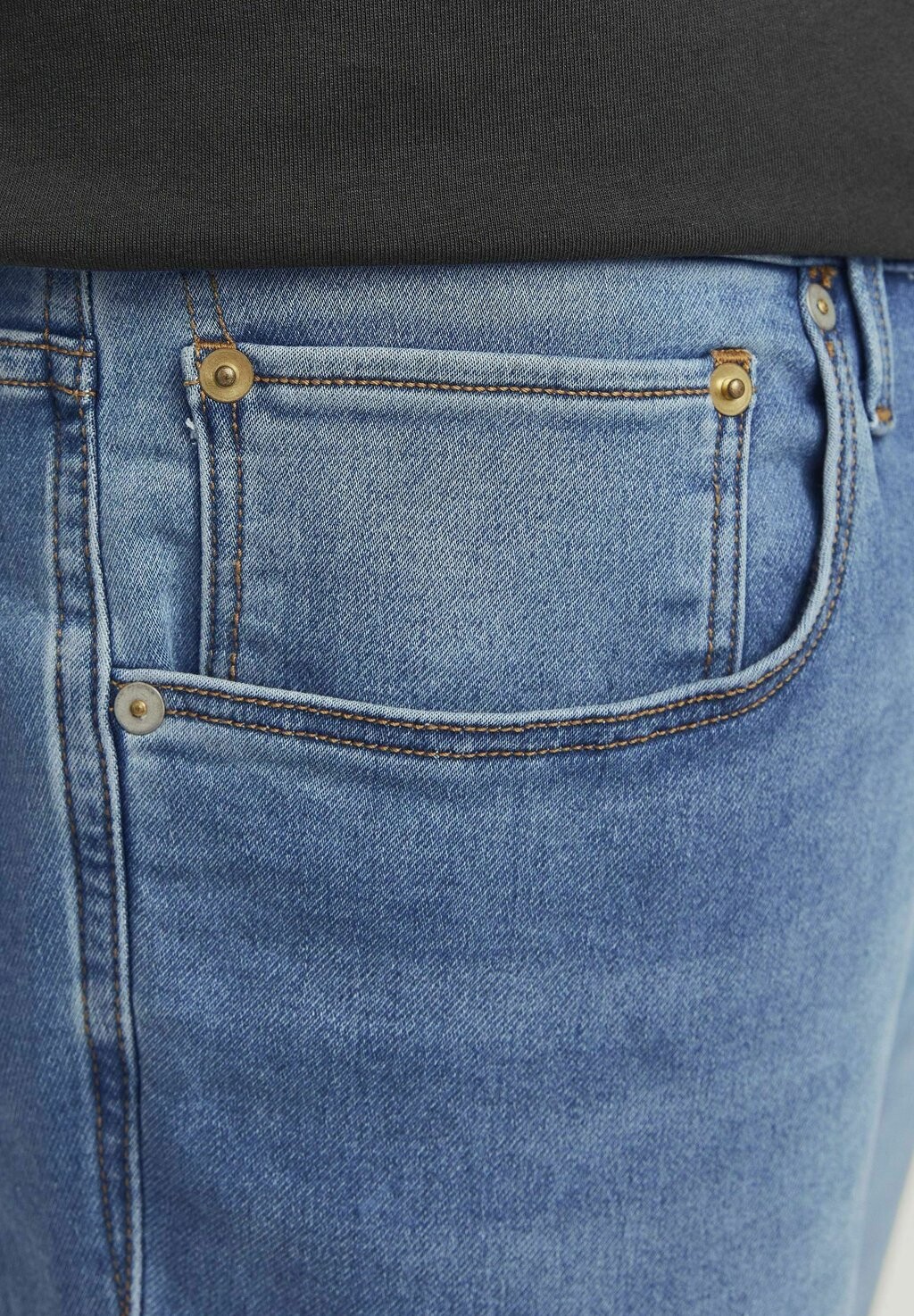 

Джинсы прямого кроя JJIMIKE JJICON I K SQ Jack & Jones, синие джинсы