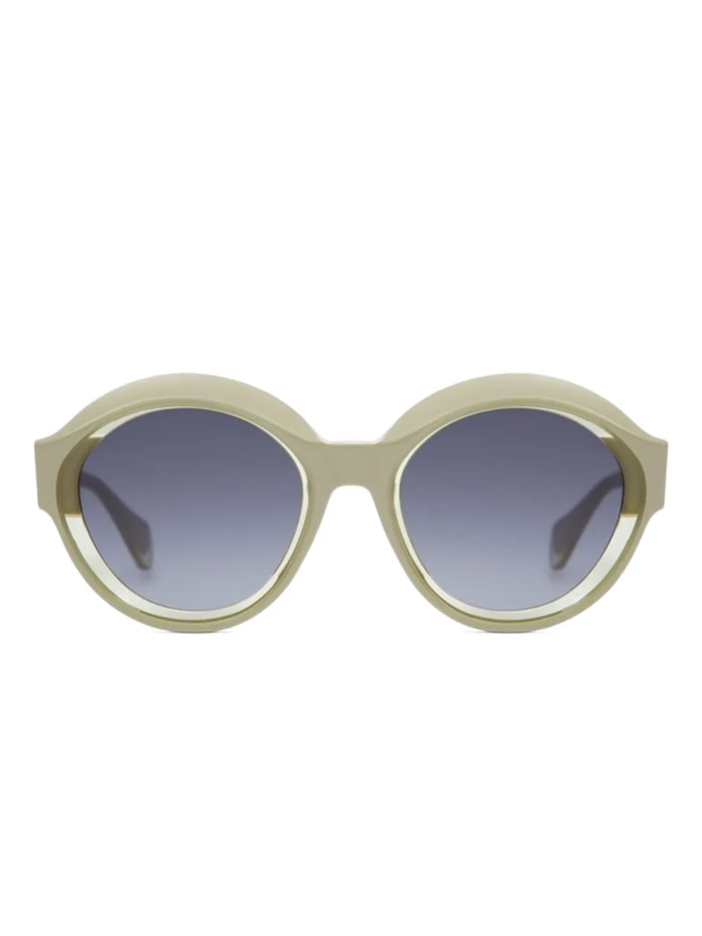 

Солнцезащитные очки в круглой оправе GIGI STUDIOS, желтый