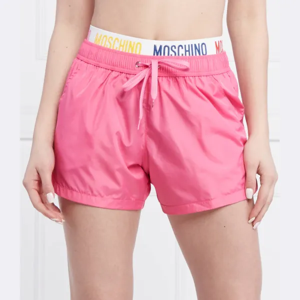 

Шорты стандартного кроя Moschino, розовый