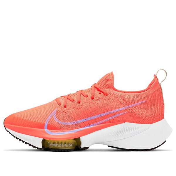 Кроссовки air zoom tempo next% flyknit Nike, оранжевый