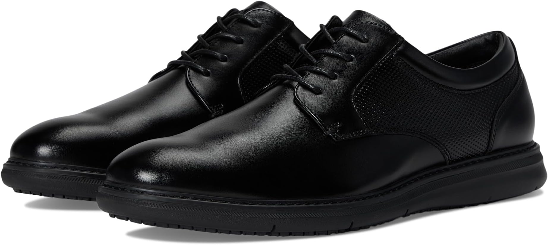 

Оксфорды Nunn Bush Chase Slip Resistant Work Plain Toe Oxford for Restaurant, Food Service & Hospitality, черный