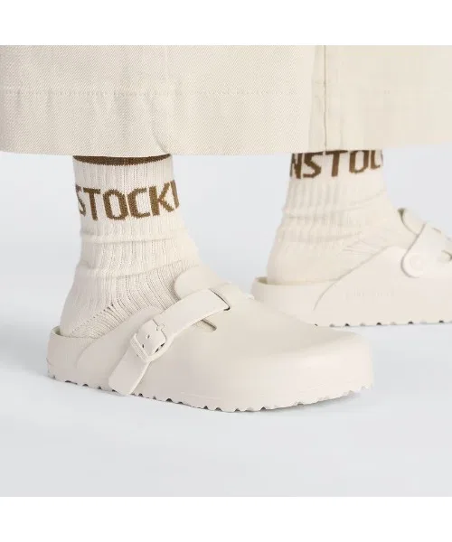 Унисекс сандалии Birkenstock Boston EVA бежевые — фото 3