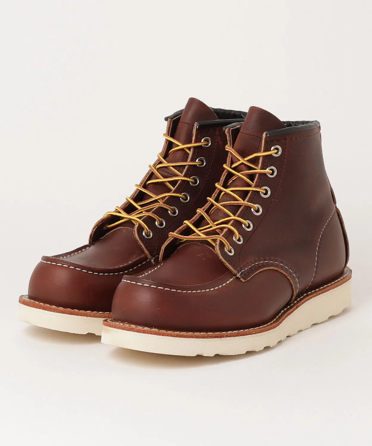 Ботинки 6 дюймов Classic Moc Red Wing кожаные коричневые