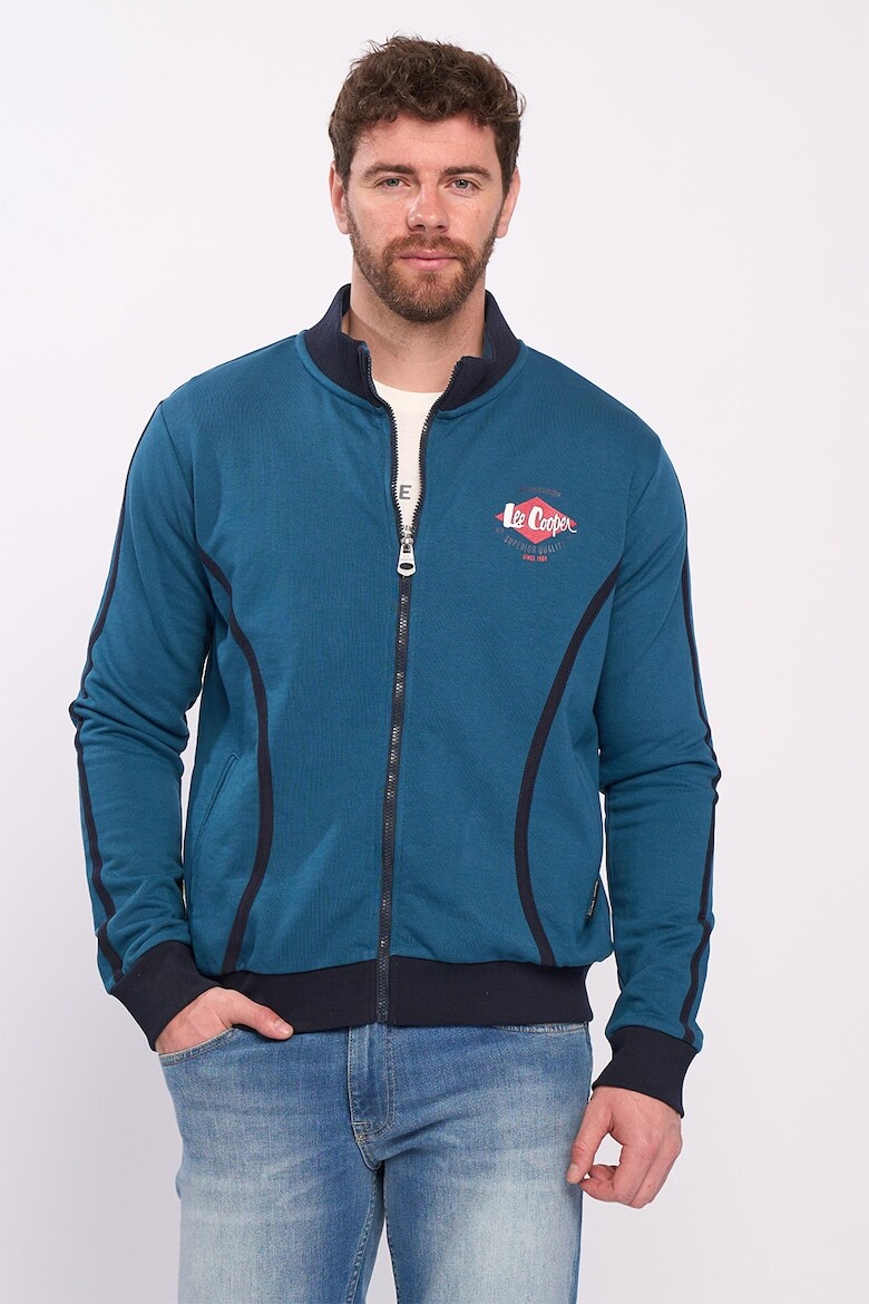 

Толстовка на молнии с косыми карманами Lee Cooper, синий
