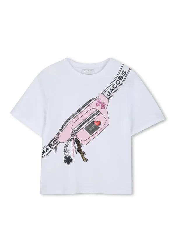 Футболка с принтом kurzärmeliges Marc Jacobs, Blanc