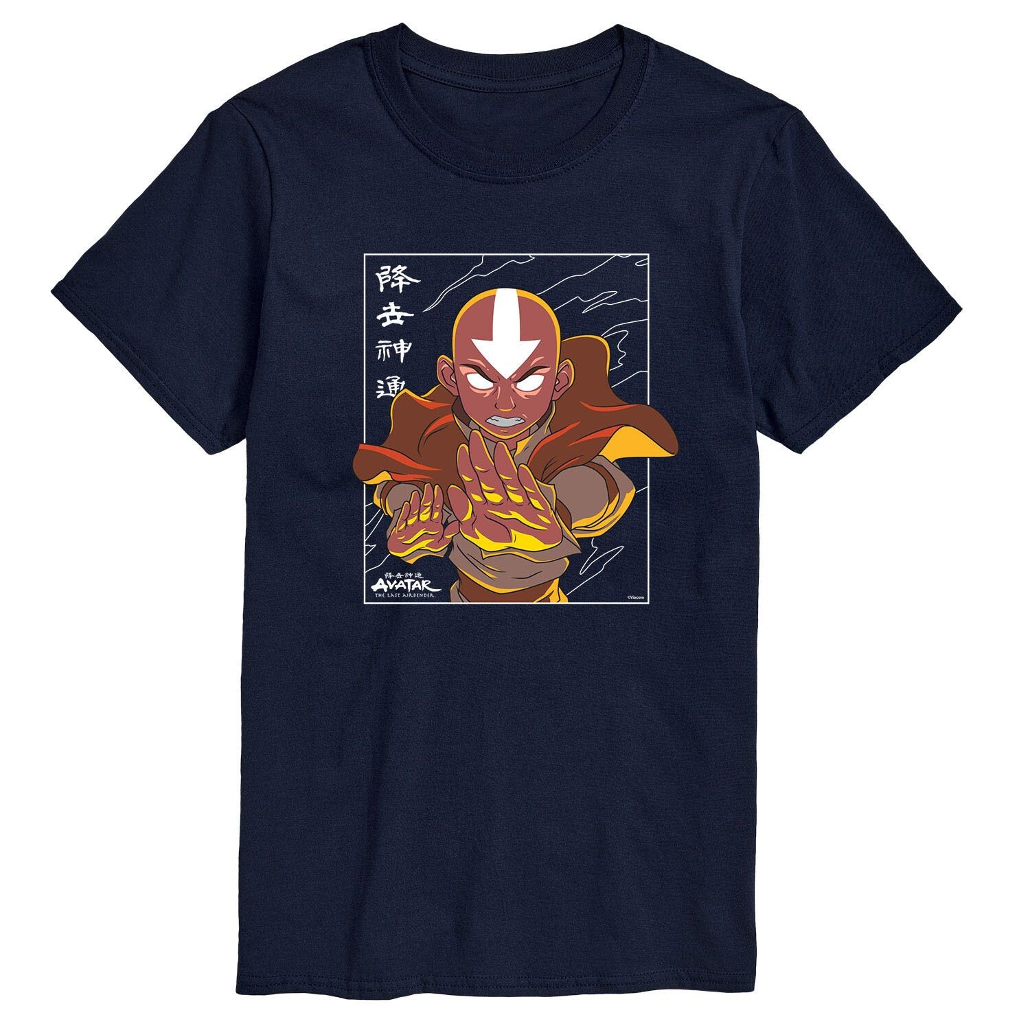 

Мужская футболка Avatar State Aang Licensed Character